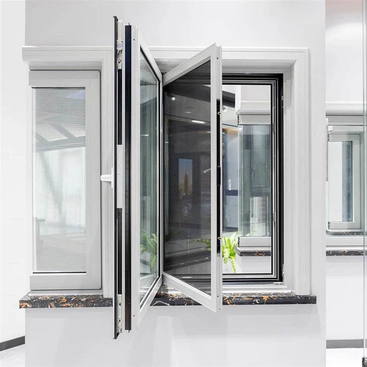 triple glazed tilt and turn windows